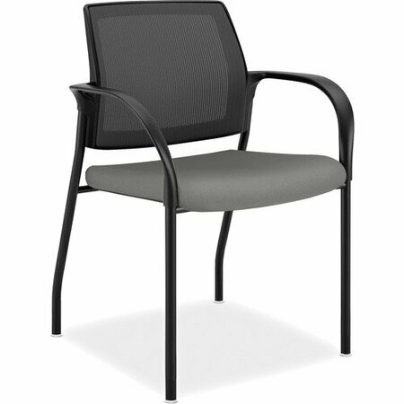 THE HON CO Stacking Chair, w/Glides, 25inx21-3/4inx33-1/2in, Frost Seat HONIS108IMCU22